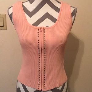 Cute small peach color top